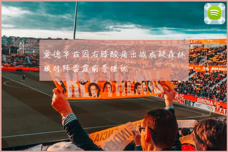 爱德华兹因右膝酸痛出战成疑森林狼对阵雷霆前景堪忧